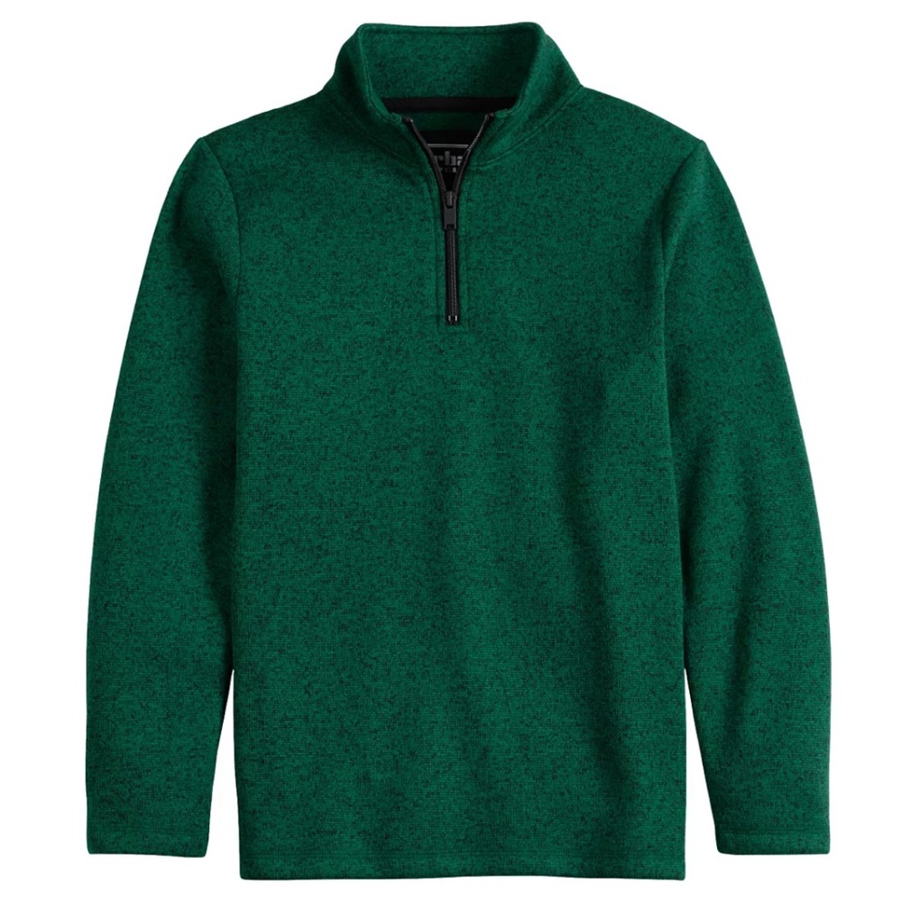 urban pipeline Boys Quarter Zip Pullover Fleece Sweater